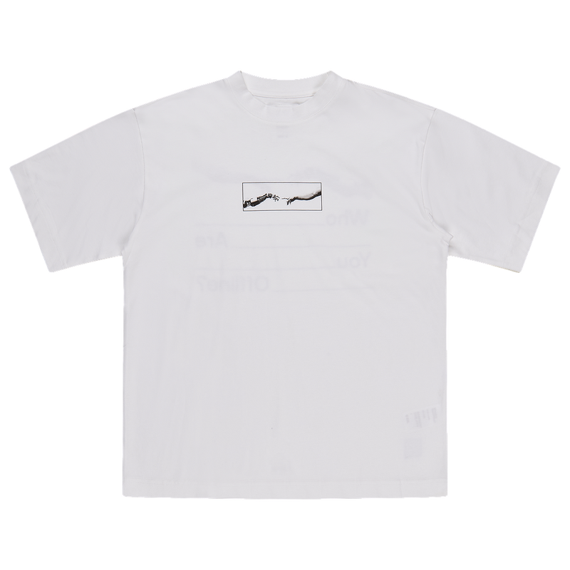 BASEMENT DWE//ER Offline Short Sleeve T-Shirt White