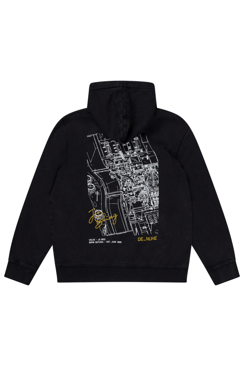 CS de_nuke Pullover Hoodie Black