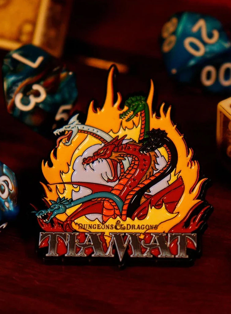 Dungeons & Dragons The Cartoon 40th Anniversary Tiamat Pin