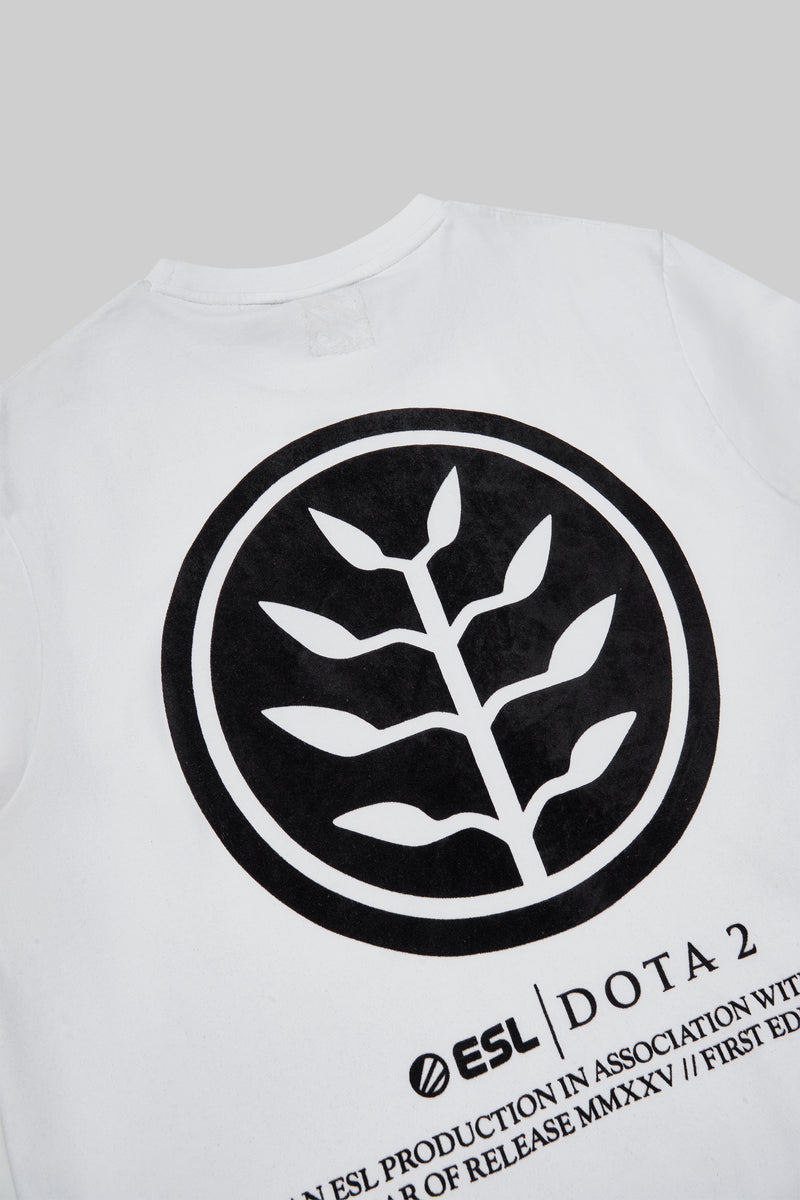 Dota 2 Talent Tree Short Sleeve T-Shirt White