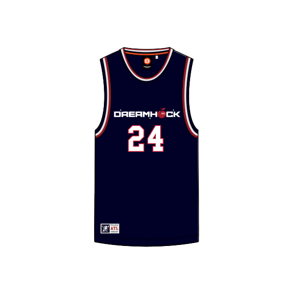 DreamHack Atlanta 2024 Basketball Jersey Dark Navy