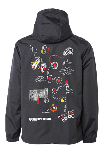 DreamHack Atlanta 2022 Windbreaker Black