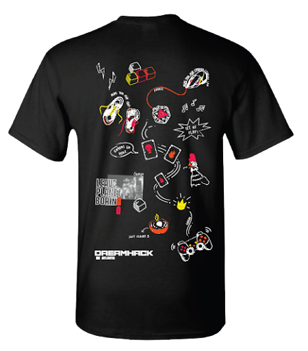 DreamHack Atlanta 2022 Short Sleeve T-Shirt Black