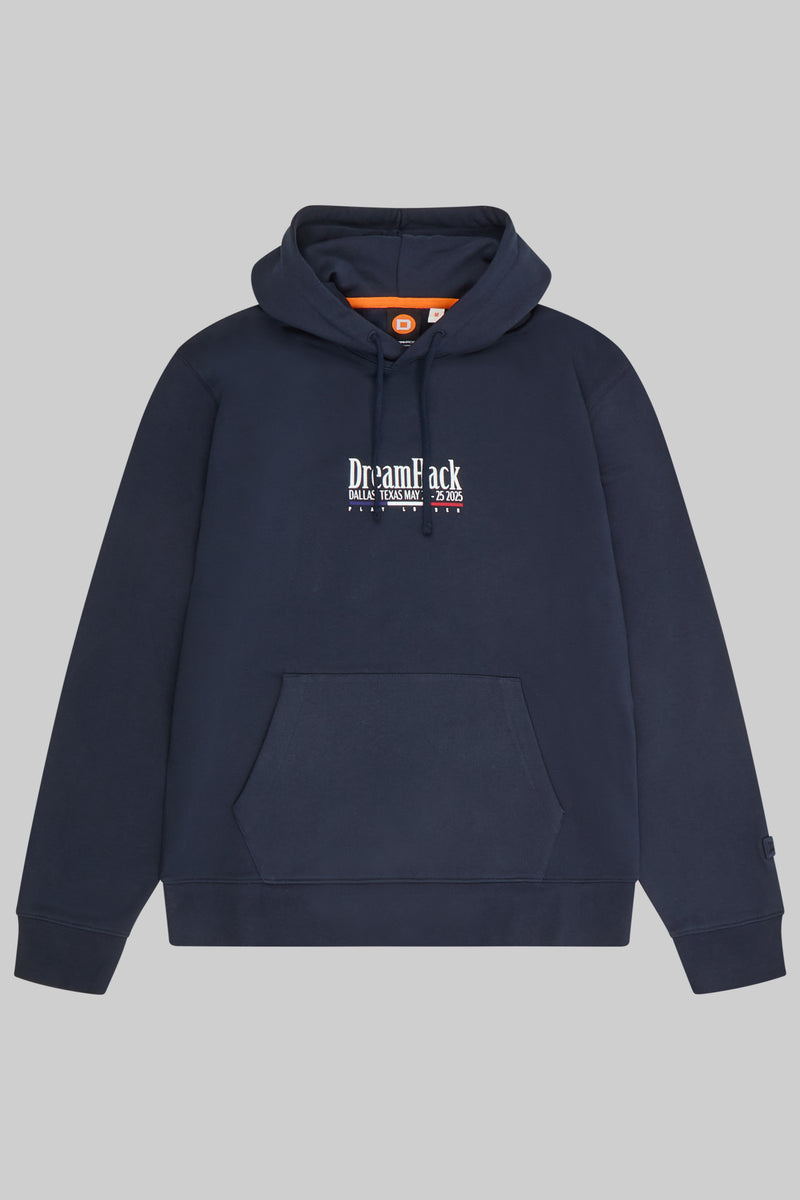 DreamHack Dallas 2025 Play Louder Pullover Hoodie Dark Navy