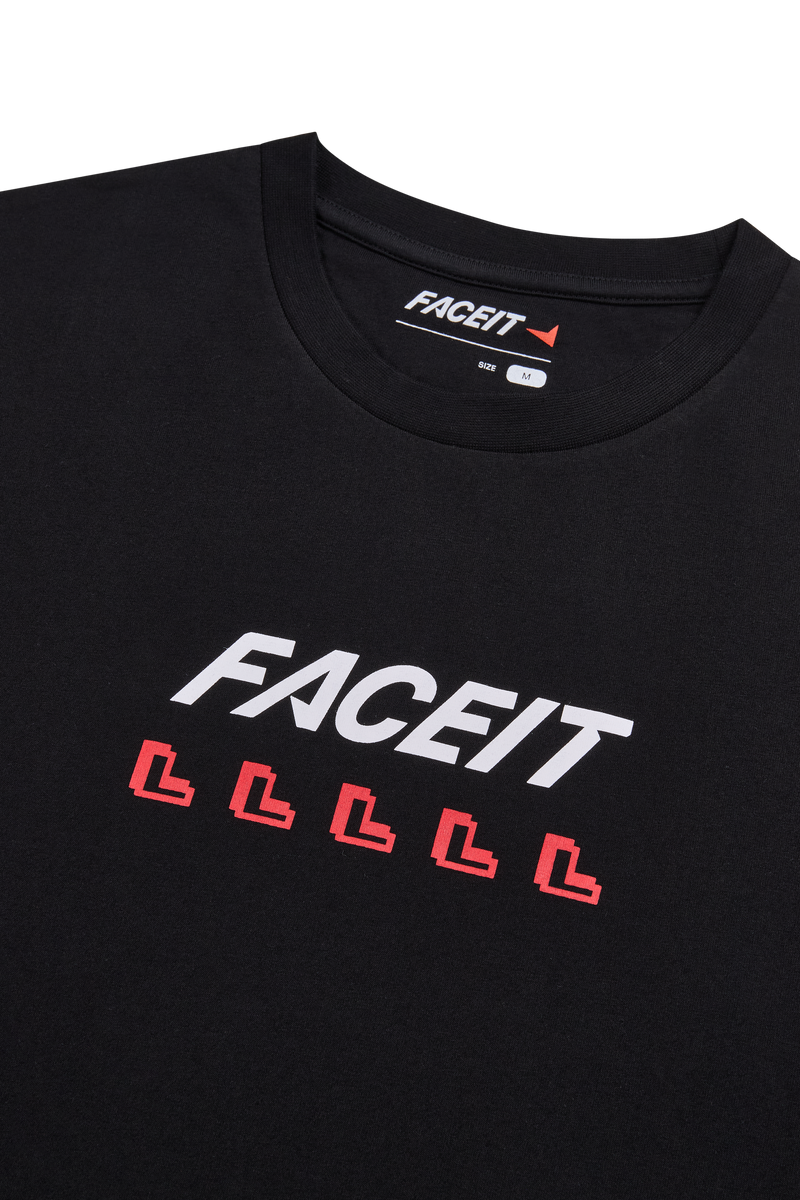 FACEIT Loss Streak Short Sleeve T-Shirt Black