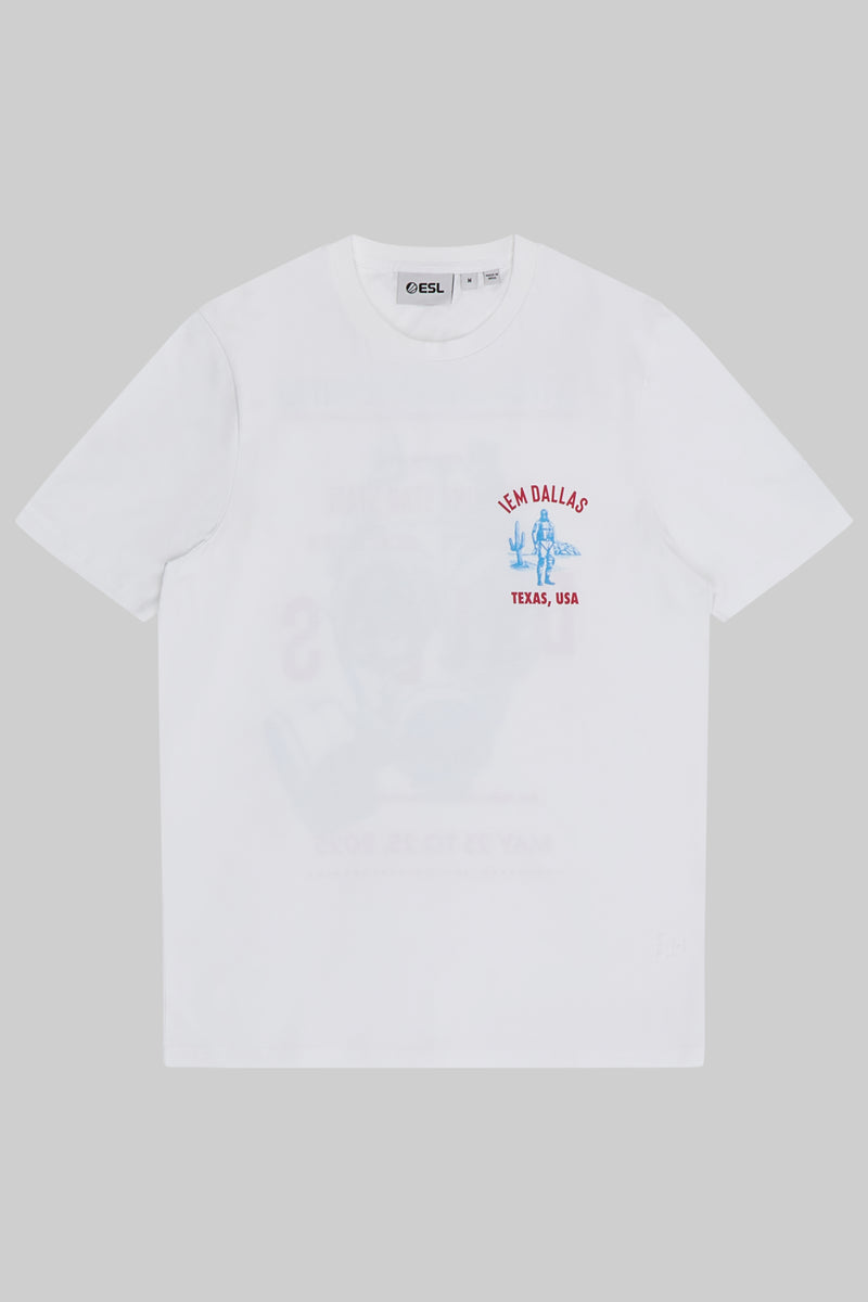 IEM Dallas 2025 Event Short Sleeve T-Shirt White