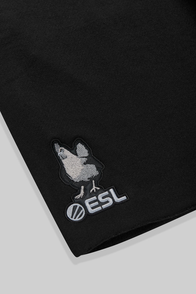 ESL x Champion Patch Sweatshorts Black