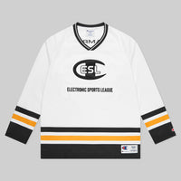 ESL x Champion Patch Hockey Jersey White