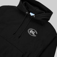 ESL x Champion Graphic Pullover Hoodie Black