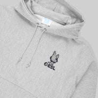 ESL x Champion Patch Pullover Hoodie Oxford Grey