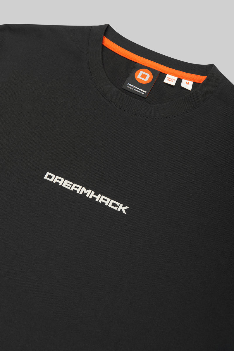 DreamHack Digital Frequency Graphic Short Sleeve T-Shirt Black