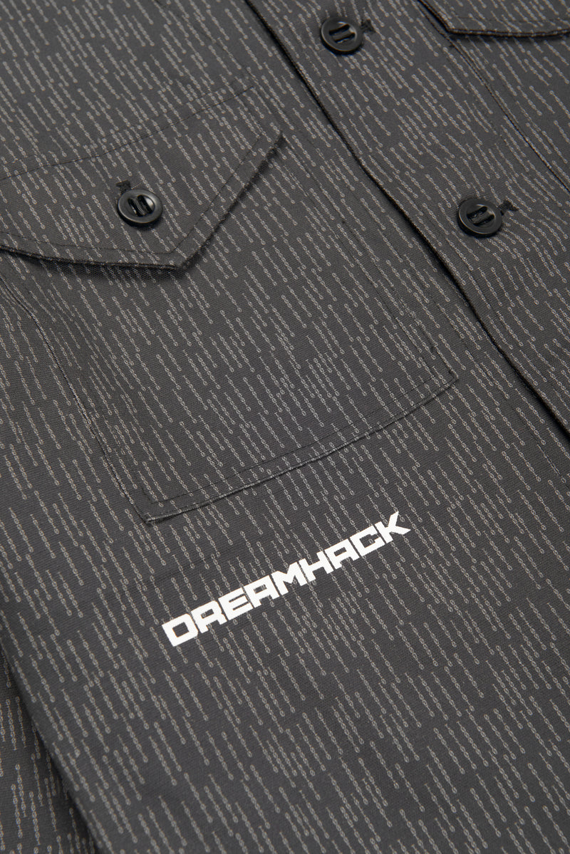 DreamHack Digital Frequency Overshirt Dark Grey