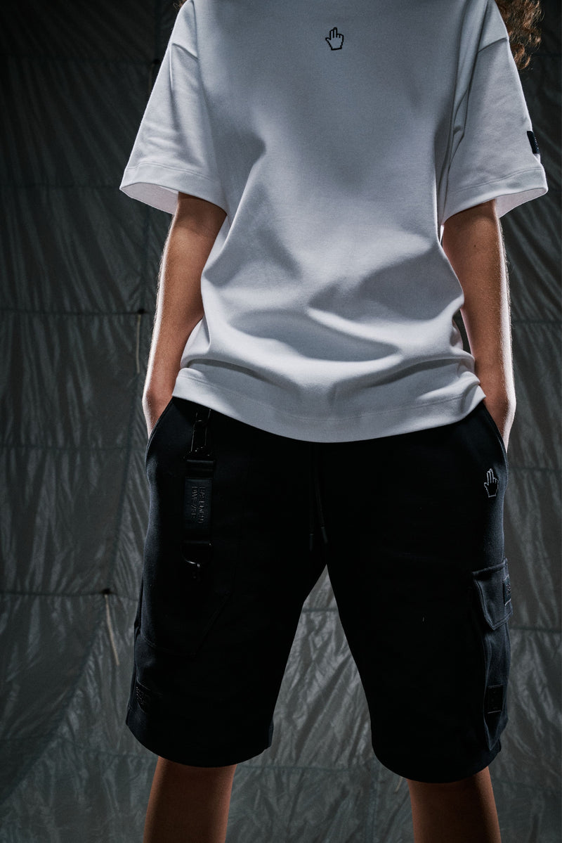 BASEMENT DWE//ER Cargo Shorts Black