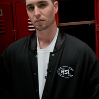 ESL x Champion Letterman Jacket Black