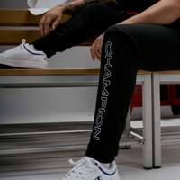 ESL x Champion Patch Sweatpants Black