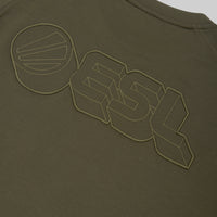 ESL Crosshairs Short Sleeve T-Shirt Moss