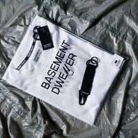 BASEMENT DWE//ER Keychain Black