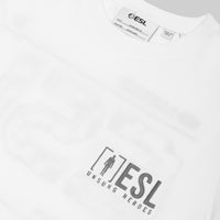 ESL Unsung Heroes Map Short Sleeve T-Shirt White