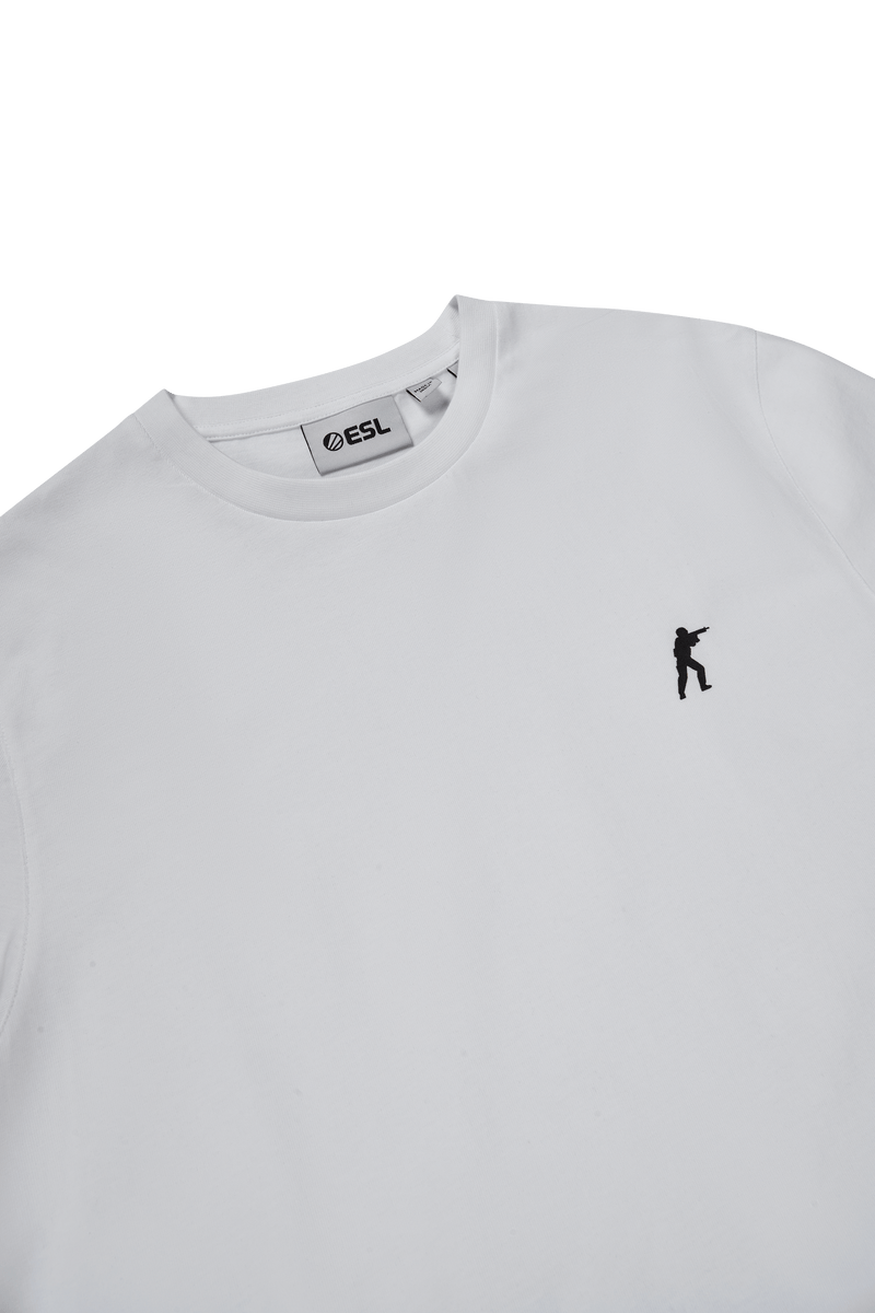 CS Logo Short Sleeve T-Shirt White