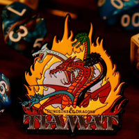 Dungeons & Dragons The Cartoon 40th Anniversary Tiamat Pin