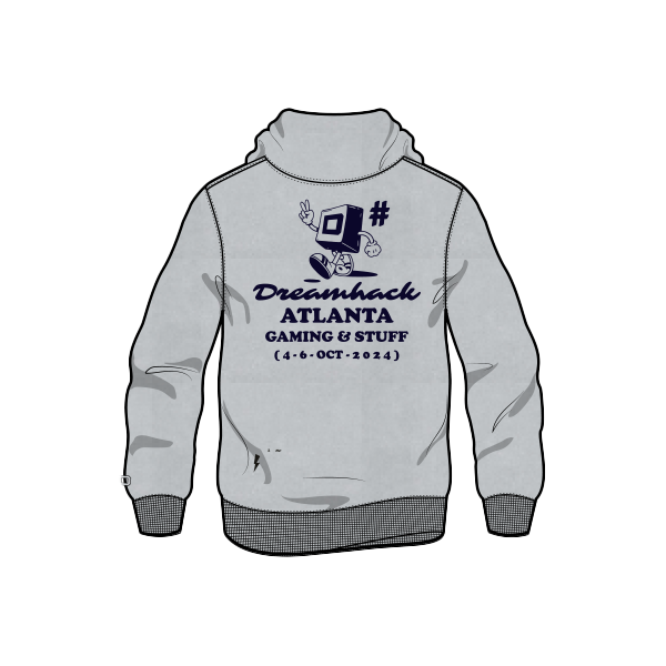DreamHack Atlanta 2024 Hoodie Light Grey