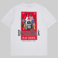 DreamHack Dallas 2025 Play Louder Short Sleeve T-Shirt White
