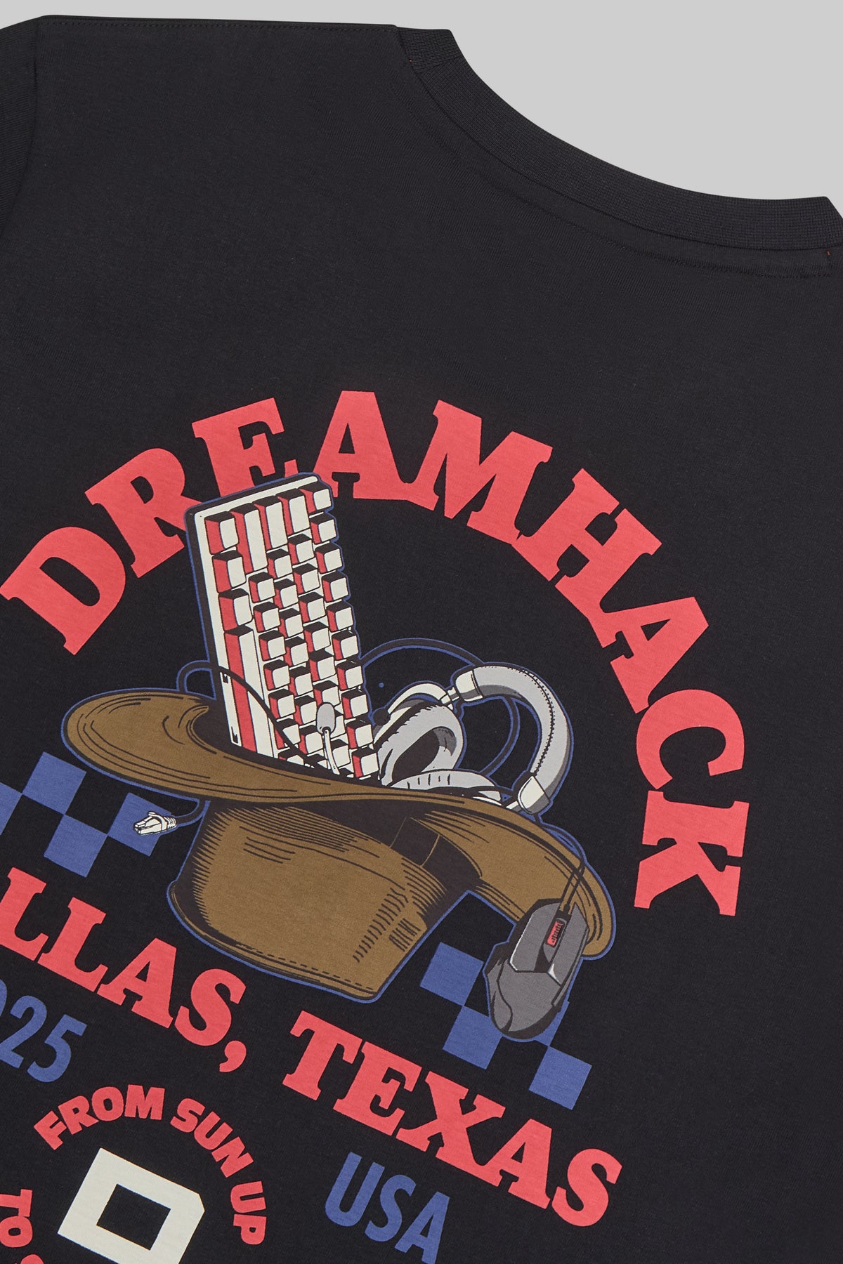 DreamHack Dallas 2025 Sun Up Short Sleeve T-Shirt Black – ESL Shop US