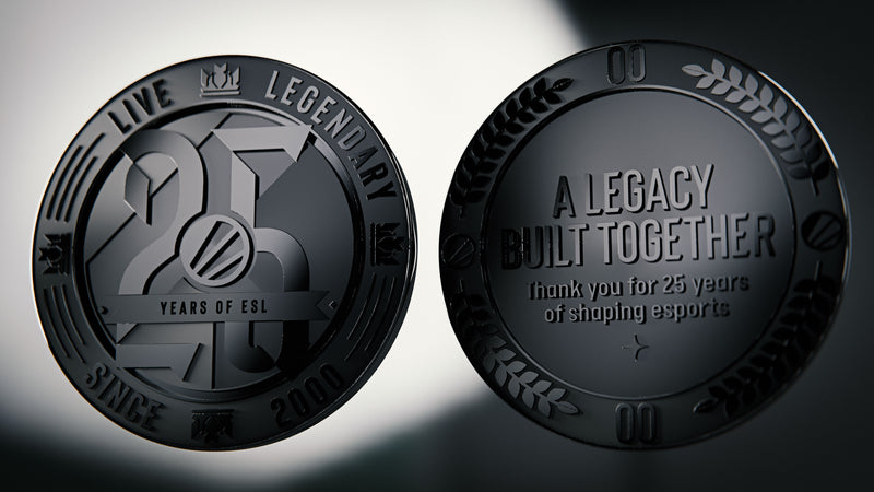 ESL 25th Anniversary Coin