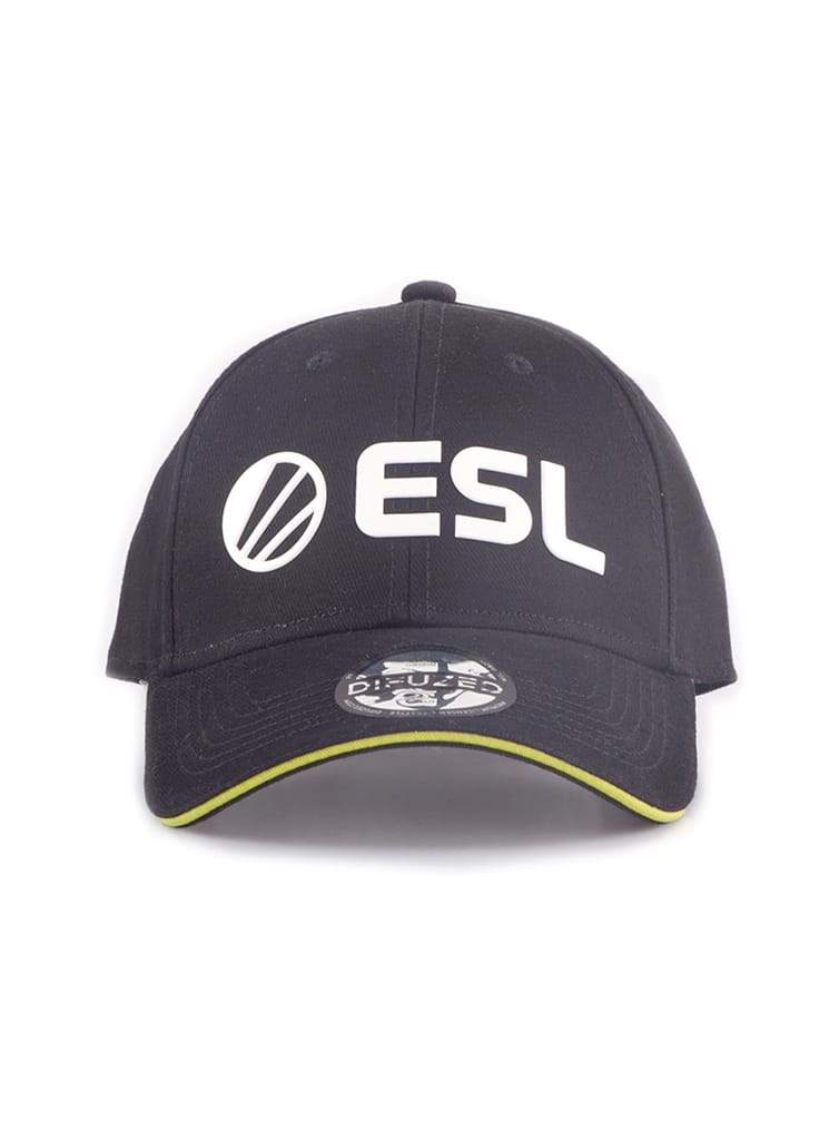 ESL Classic Baseball Cap Black-Yellow