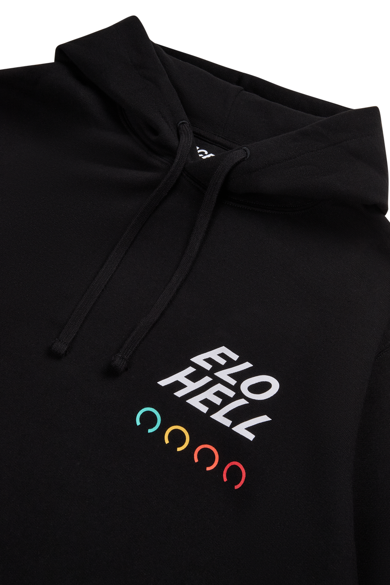 FACEIT Elo Hell Pullover Hoodie Black