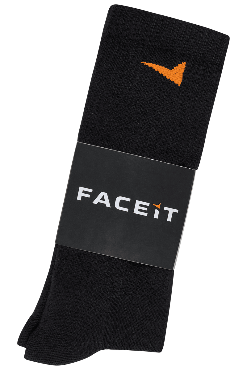 FACEIT Orange Pheasant [One Pair] Socks Black