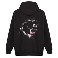 Furia Spray It Oversized Pullover Hoodie Black