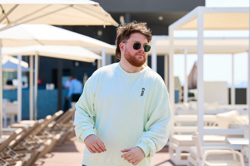 ESL Essentials Confetti Sweatshirt Lime