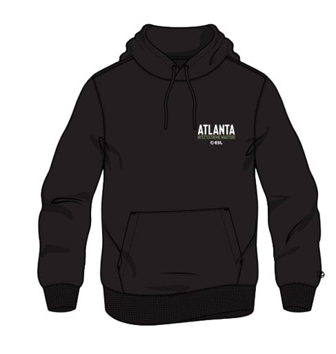 IEM Atlanta 2026 Faces Pullover Hoodie Black