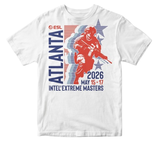 IEM Atlanta 2026 Seal Short Sleeve T-Shirt White