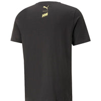 NAVI Short Sleeve T-shirt Distressed Black