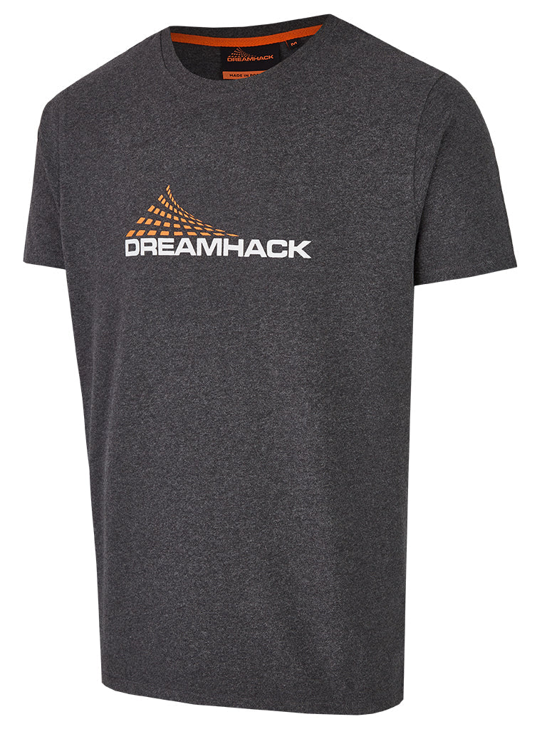 DreamHack Original Short Sleeve T-shirt Dark Grey Marl