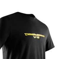 NAVI Short Sleeve T-shirt Distressed Black