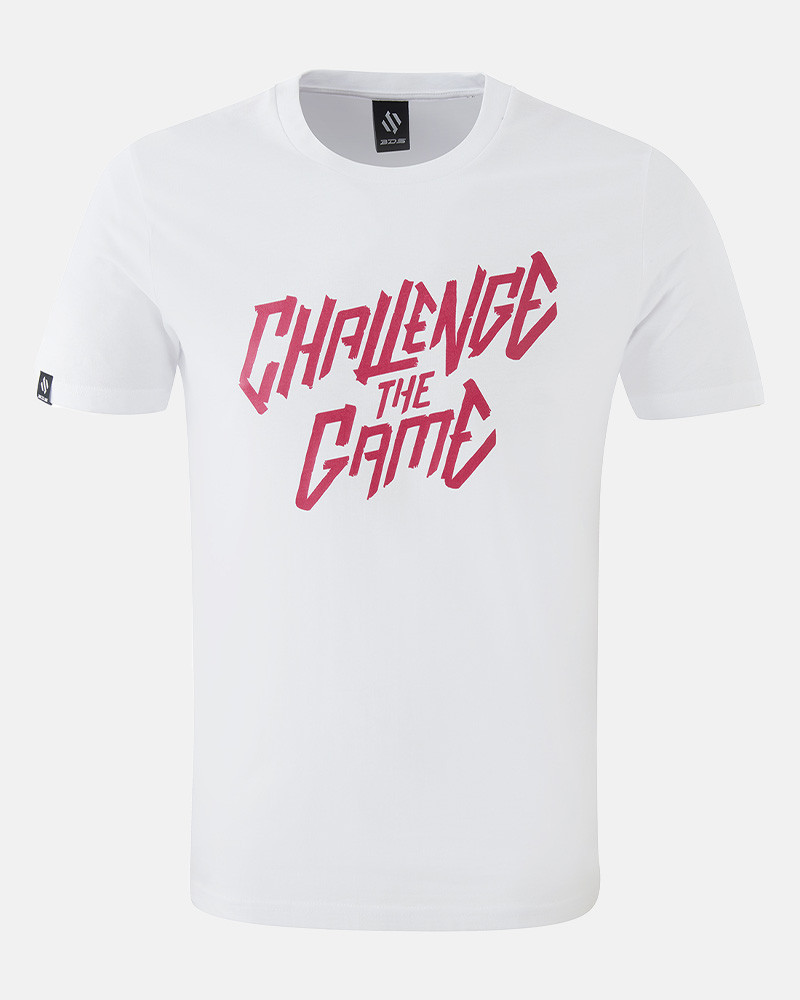 BDS Challenge the Game Short Sleeve T-Shirt White