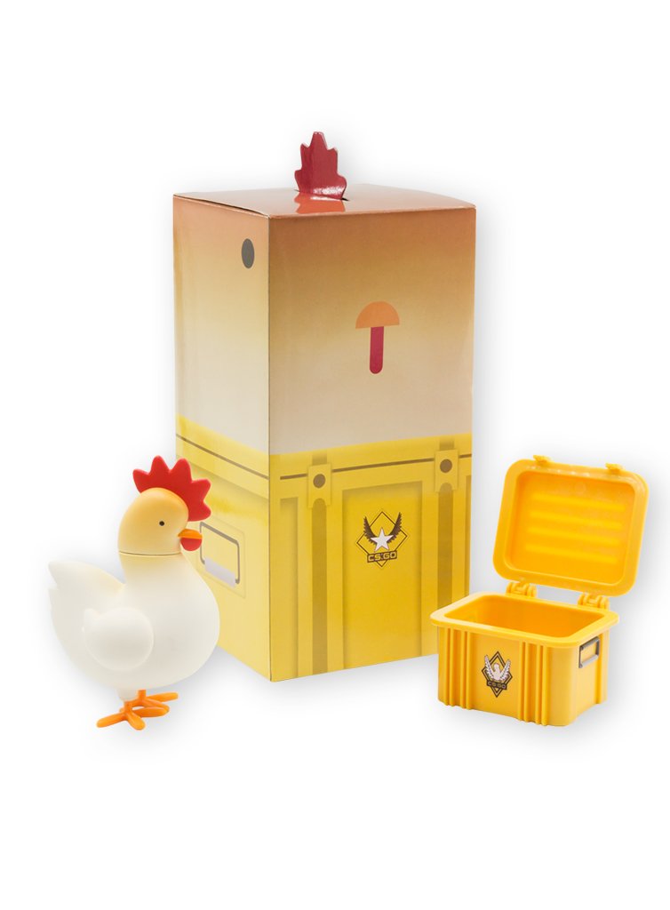 CS:GO Chicken Vinyl Base Box + Digital Unlock